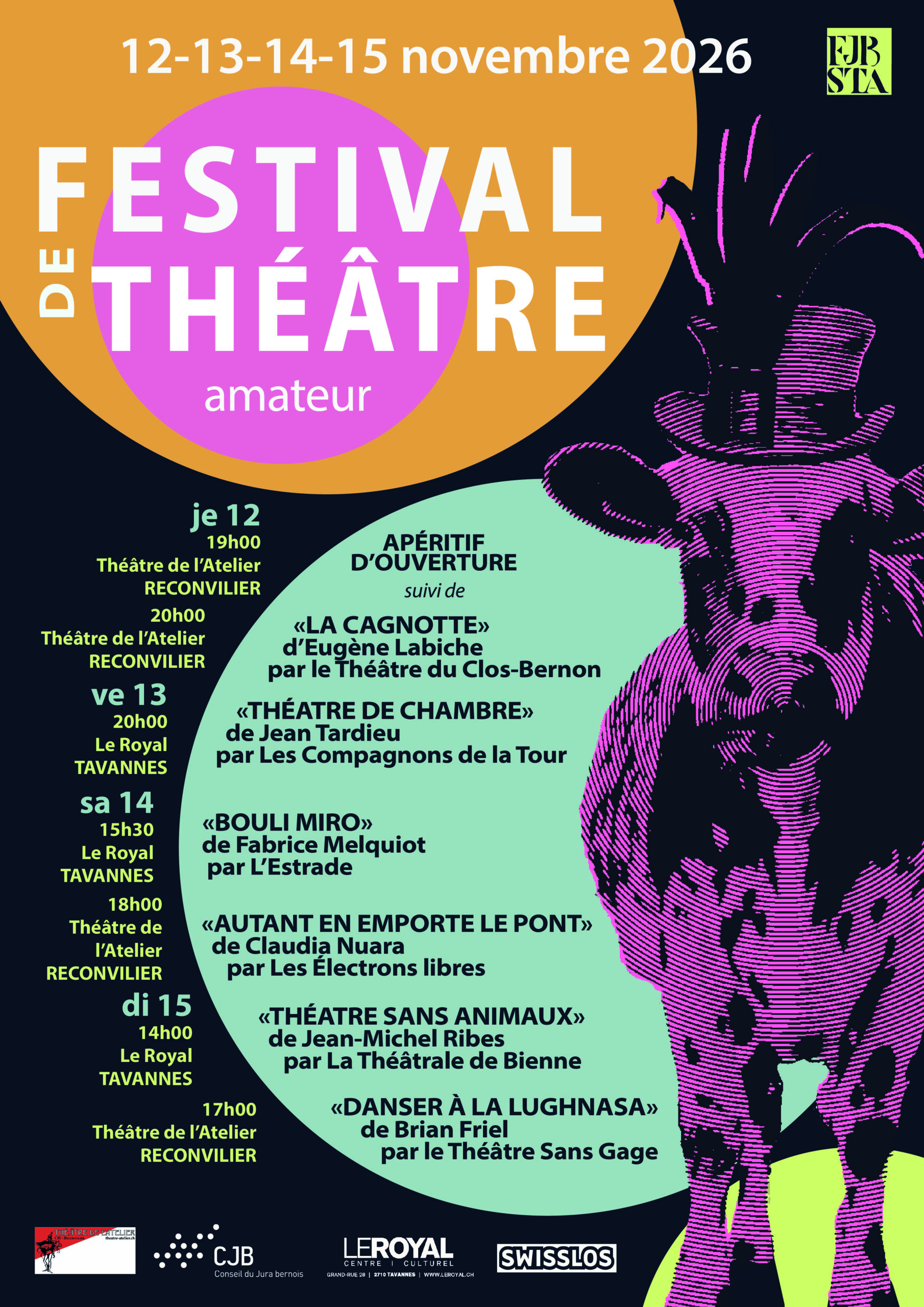Les troupes de la région — Festival FJBSTA
